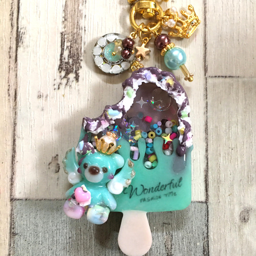 まっちゃん(*´꒳`*) シャカシャカキーホルダー まっちゃん様シャカシャカキーホルダー-オリジナルブランド