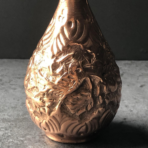 ペルシャの銅製 飾り壺（ガラムザニー）【GHALAM ZANI -003】 その他