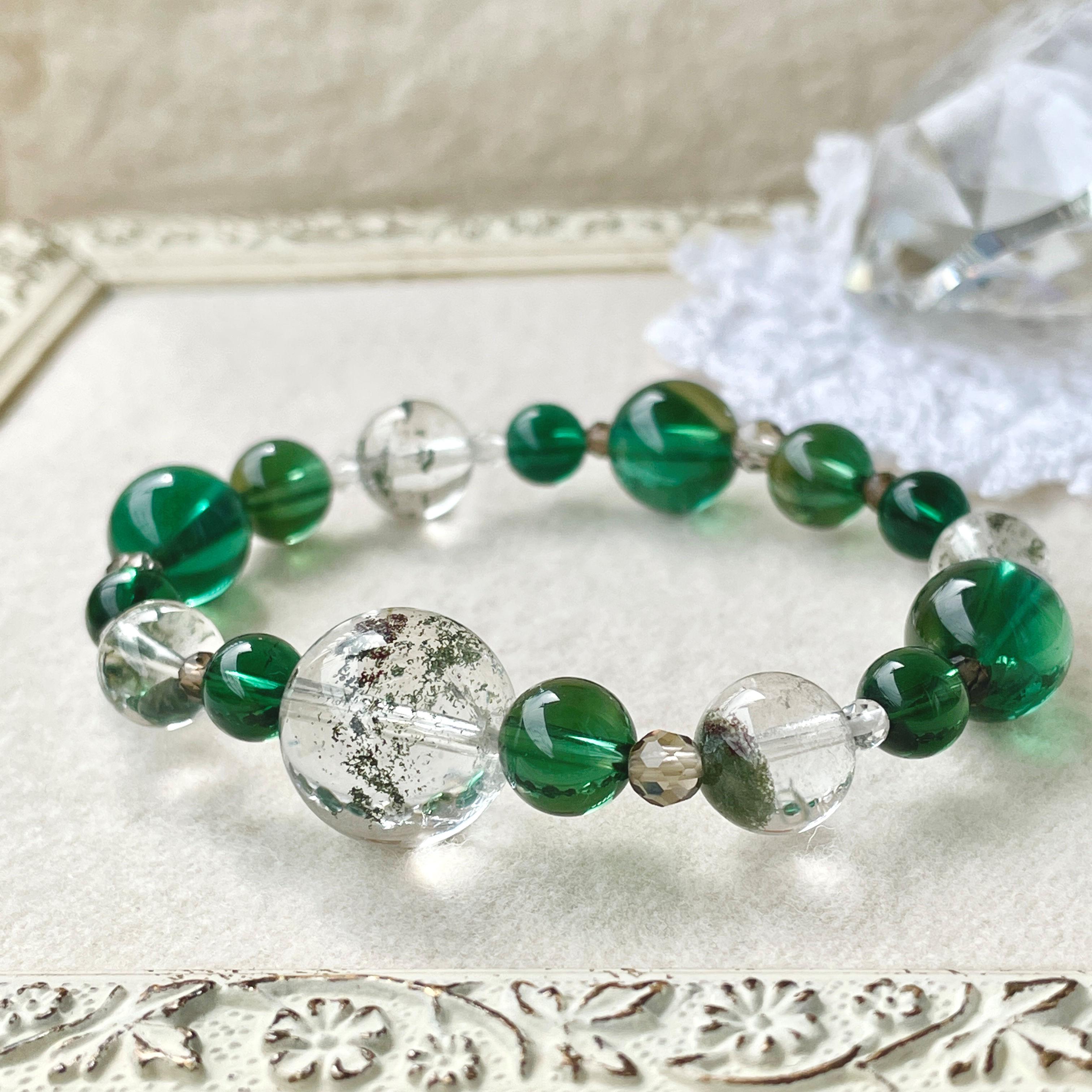 CRAFTD London★グリーンクォーツ ブレスレット CRAFTD London クラフトロンドン ブレスレット GREEN QUARTZ
