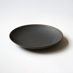 【販売終了品】中皿・取り皿・パン皿 プレート21㎝（ブロンズ/ブラック/黒） 2枚目の画像