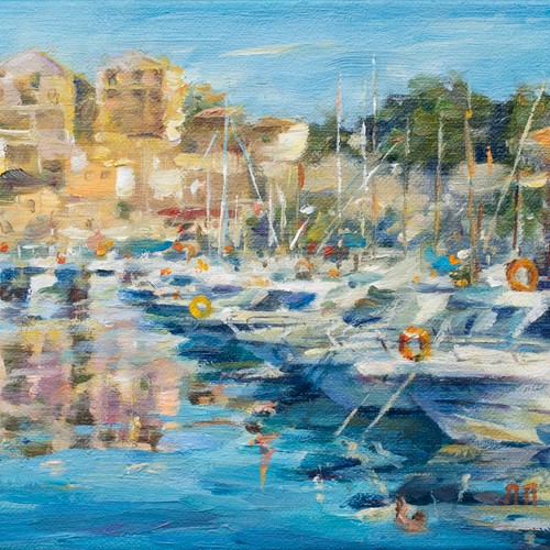 憩いの郷-02】油絵原画 F0サイズ一点物 額縁付 豪華プレゼント 憩いの郷-02】油絵原画 F0サイズ一点物 額縁付 豪華プレゼント
