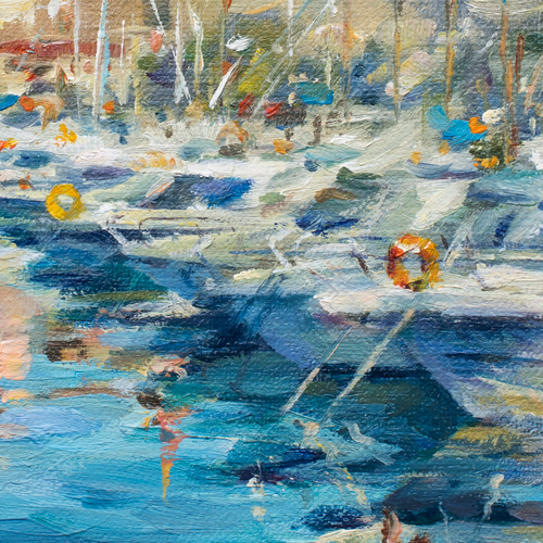 憩いの郷-02】油絵原画 F0サイズ一点物 額縁付 豪華プレゼント 憩いの郷-02】油絵原画 F0サイズ一点物 額縁付 豪華プレゼント