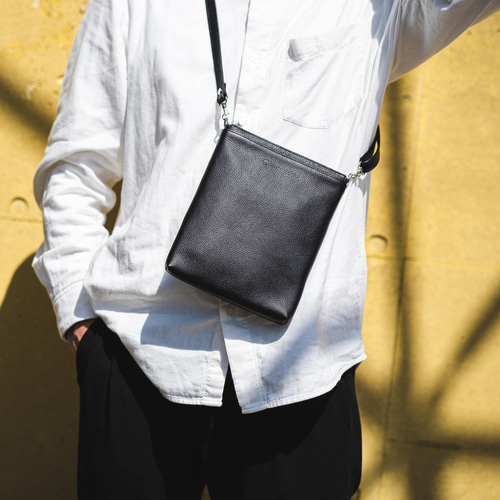 希少　X JAPAN　サコッシュ　ショルダー　バッグ tk.TAKEO KIKUCHI ショルダーバッグ Refined Leather サコッシュ