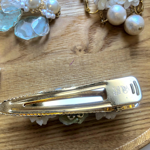 ノースポール×フリルビオラ バレッタ バレッタ MmK 通販 13663619  