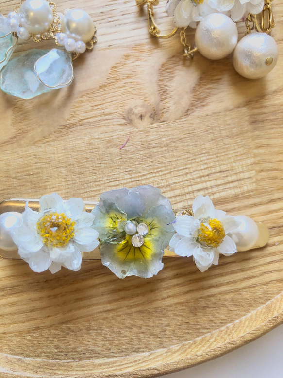 ノースポール×フリルビオラ バレッタ バレッタ MmK 通販 13663619  