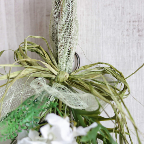 ラベンダーとニゲラのナチュラルスワッグ スワッグ はなごま屋 通販  