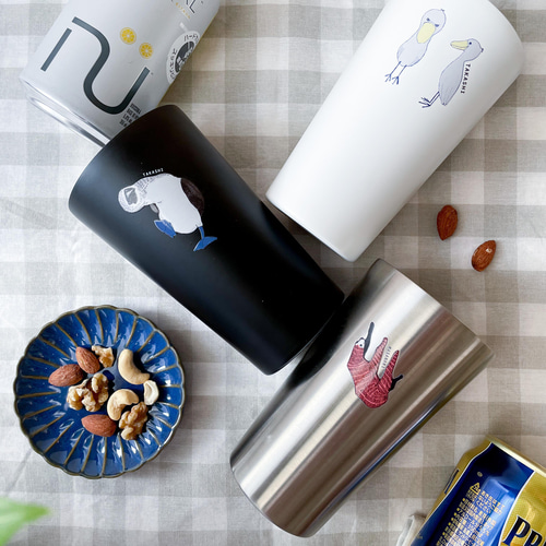 名入れできるお洒落なマニアック動物タンブラー ビアグラス・ジョッキ