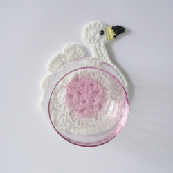 【定做】天鵝杯墊Swan Coaster 第1張的照片