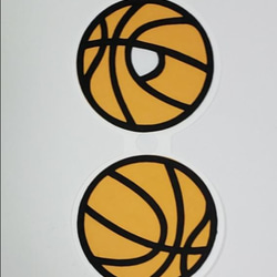 メッセージカード キャンディーホルダー(バスケットボール) 10枚セット 4枚目の画像