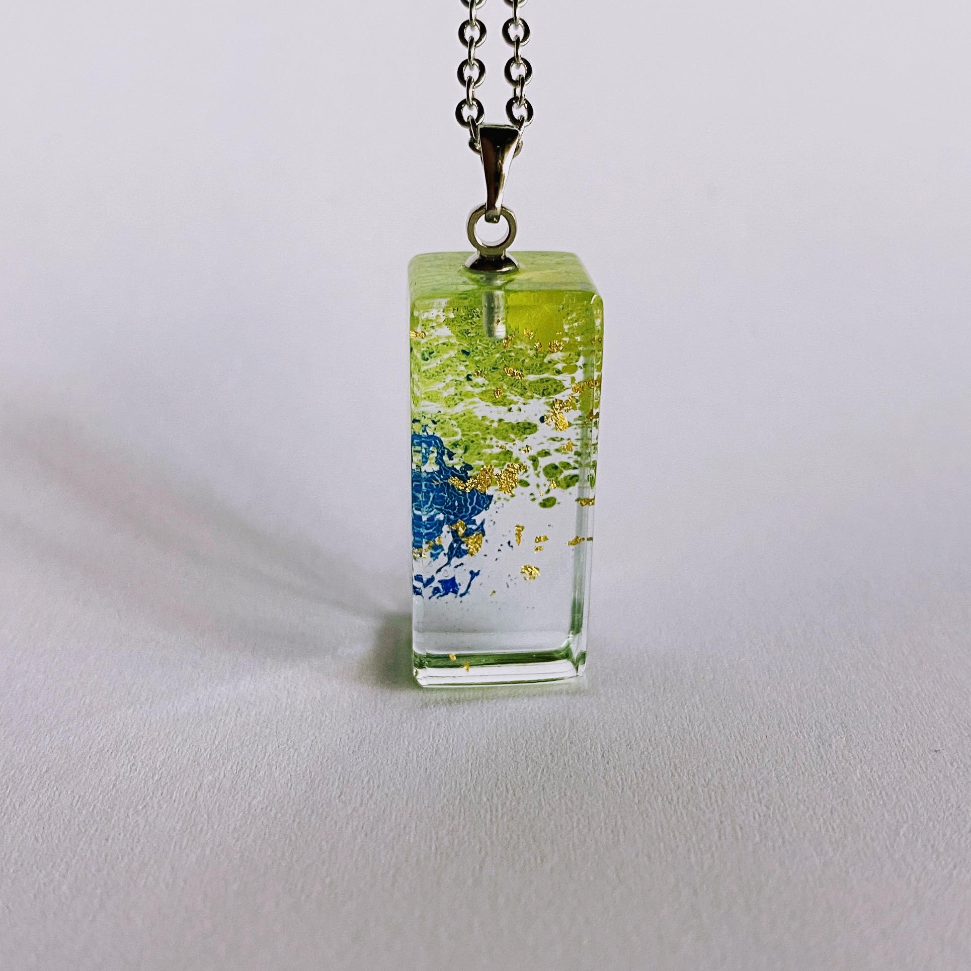 ネックレス　水彩