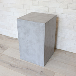 ディスプレイテーブル W250㎜×D250㎜×H450㎜ モールテックス アルコールスプレー台 サイドテーブル 2枚目の画像