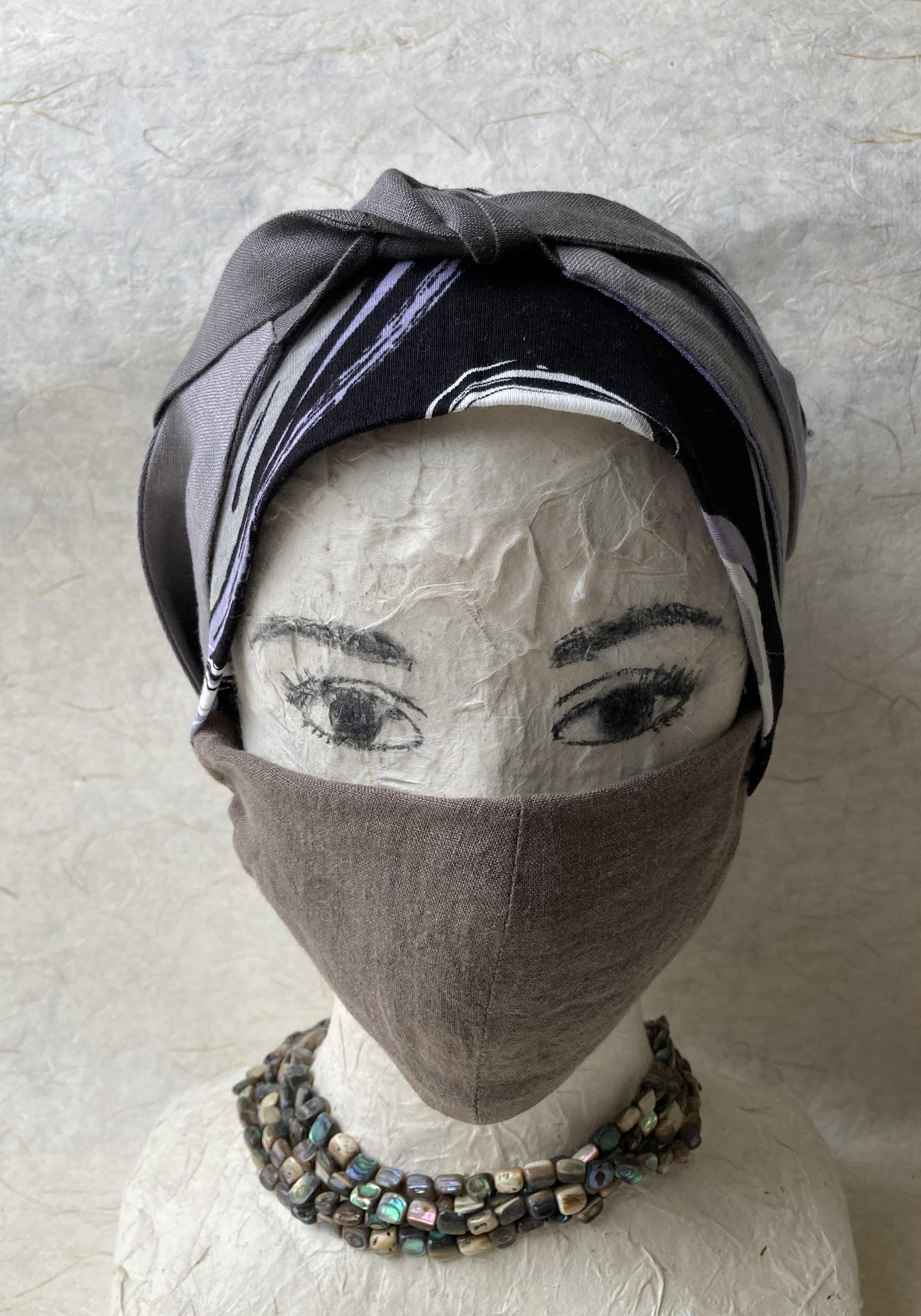 手描き多色サークルプリント　TOPP-001-1