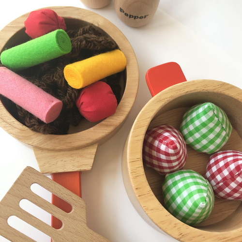 しずくちゃん】雫型 お手玉 フェルトままごと ままごと具材 具材