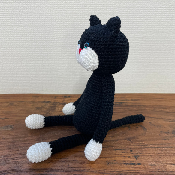 《再販》ami-neko cotton black 3枚目の画像