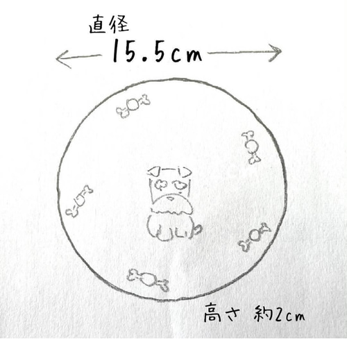 ミニチュアシュナウザーのお皿 中皿 mocomoco堂 通販 13666714