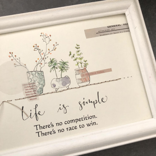 【443】 オリジナル 手描きイラスト 絵 小色紙 直筆原画 一点物 コラージュ 443】 オリジナル 手描きイラスト 絵 小色紙 直筆原画 一点物 コラージュ