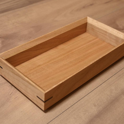 スタッキングトレー3色セット ホワイトオーク/アメリカンブラック