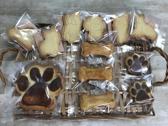 犬いっぱい焼き菓子セット 1枚目の画像