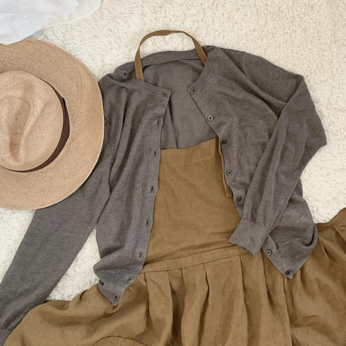 赤毛のアン風＊国産リネン100%エプロンワンピース エプロン I E N 通販