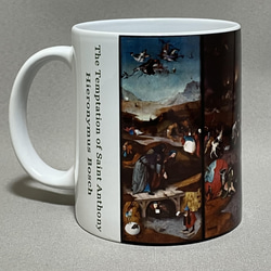 ヒエロニムス・ボス　聖アントニウスの誘惑　マグカップ 3枚目の画像