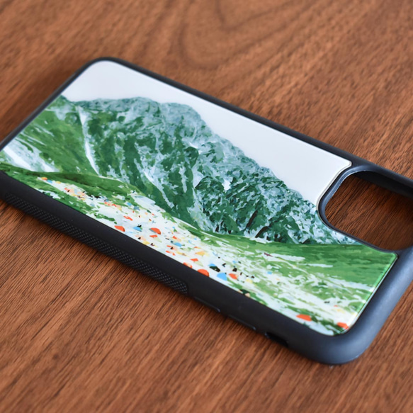 剱岳 iphone スマホケース アウトドア 登山 山 2枚目の画像