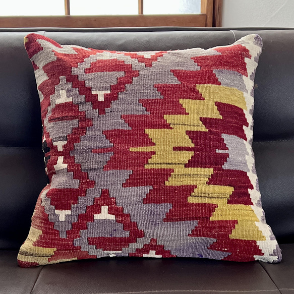 ビンテージキリムクッションカバー トルコヴィンテージキリムクッションカバー