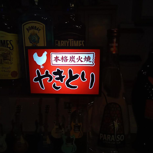 やきとり 焼鳥 居酒屋 屋台 炭火焼き デスクトップ ミニチュア