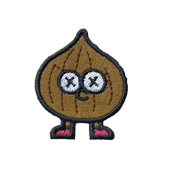 たまねぎ】刺繍ステッカーワッペン ワッペン・アップリケ MONSTER