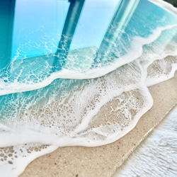 海レジン　レジンアート　　透明感抜群なBeach Art オーダーアート 11枚目の画像