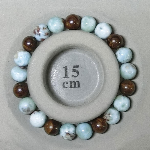 チョコラリマーのチョコブレスレットA【15㎝】 ブレスレット 葦原和樹