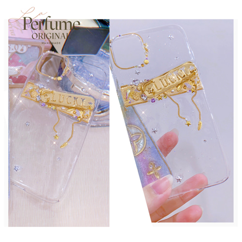 名入れ♡ゴージャスキラキラ✨ゴールドプレート イニシャル オリジナル