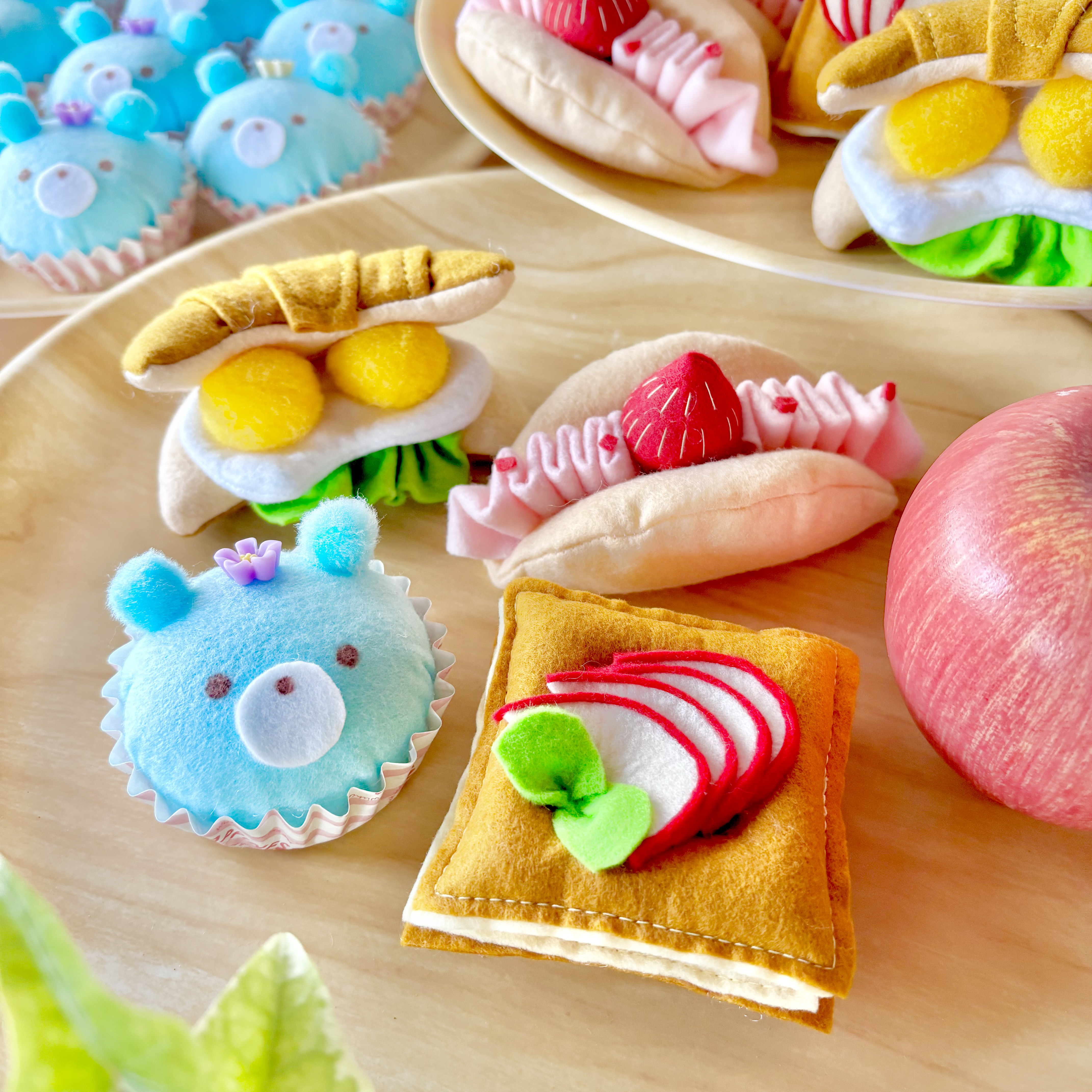 ほるかめ♪  フェルトままごと　シンプルパン♡ ほるかめ様専用♪ フェルトままごと シンプルパン♡