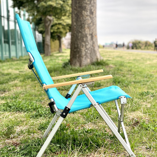 8号帆布リクライニングチェア/イチョウ（生地のみ1シート差替ビス付）受注オーダー 8号帆布リクライニングチェア/イチョウ（生地のみ1シート差替