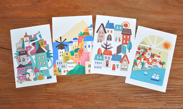 旅のポストカード Bセット ポストカード スズキトモコ 通販 13671168