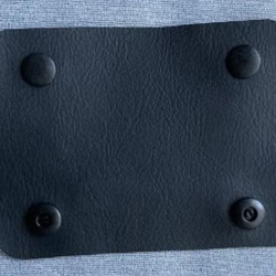 【2センチ幅対応】ハンドルカバー　持ち手カバー　トートバッグ　黒 2枚目の画像