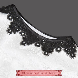 プレミアムシルク100% チーパオチョンサン チャイナドレス 立て襟 ロング丈 -カスタム可＃101 4枚目の画像