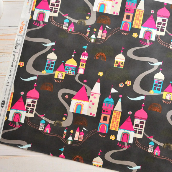 生地　Village Adventure　ART GALLERY FABRICS　TAL-75307 2枚目の画像