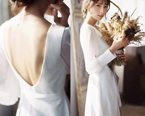 used ウエディングドレス 9〜11号 取り外しできる長袖 楽天市場】【即日発送】ウェディングドレス オフショルダー 長袖 7号9