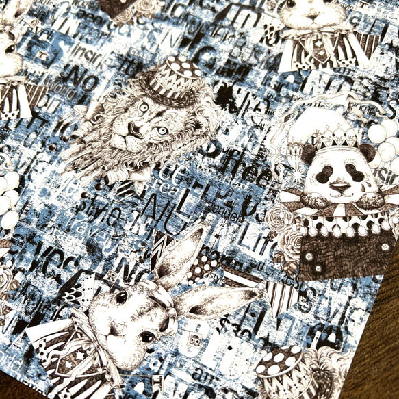 Design Paper デザインペーパー No,46(15枚入) 5枚目の画像