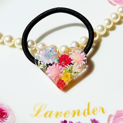 ボタニカル レジンヘアゴム205 ヘアゴム ラベンダー 通販