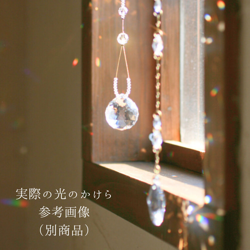 スワロフスキー◇吊り下げサンキャッチャー◇ボタニカル◇インテリア