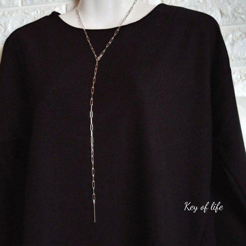 Key of Life▶︎ALLサージカルステンレス チェーン ロングネックレス