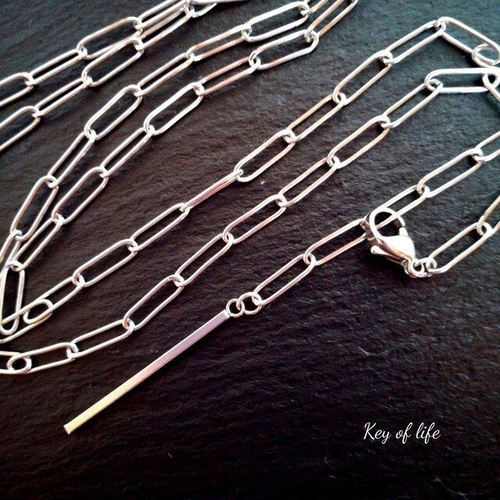 Key of Life▶︎ALLサージカルステンレス チェーン ロングネックレス