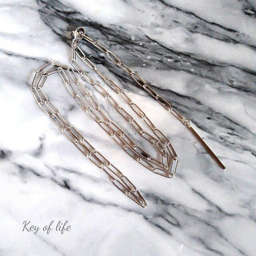 Key of Life▶︎ALLサージカルステンレス チェーン ロングネックレス