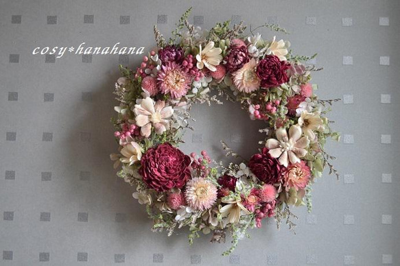 【母の日2022】花優美wreath 1枚目の画像