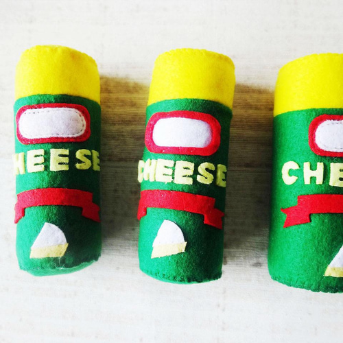 完成品】フェルト ままごと スーパーマーケット 乳製品① 8種セット