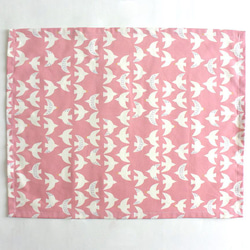 かもめのランチョンマット ピンク (40×50) 1枚目の画像