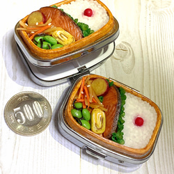 【訳ありセール品】彩り和食弁当のピルケース【フェイクフード】 8枚目の画像