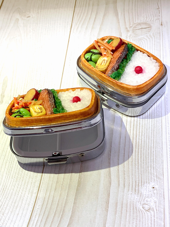 【訳ありセール品】彩り和食弁当のピルケース【フェイクフード】 10枚目の画像