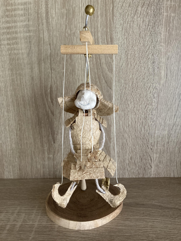 節句人形　『鎧兜を着た　エルフ　marionette』　A 1枚目の画像